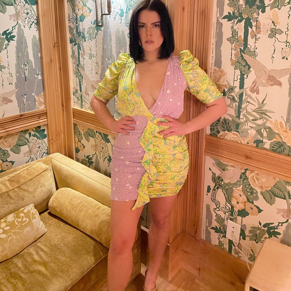 For Love and Lemons Debois mini dress